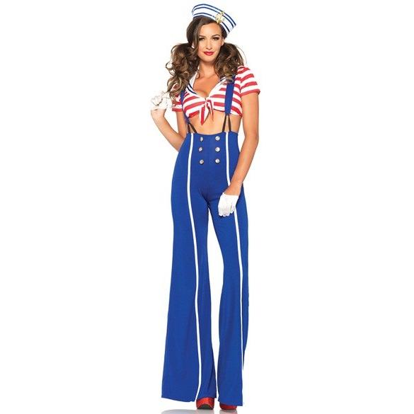 シップシェイプセイラーコスチューム 3点セット 仮装コスチューム コスプレ /LEG AVENUEレッグアベニュー コスプレ・仮装・ハロウィン・女性大人用 | 