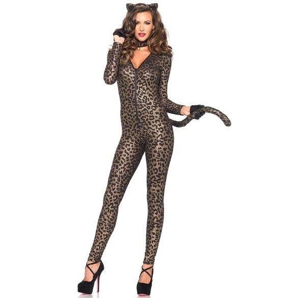 キャットウーマン セクシーキトゥンコスチューム　3点セット 仮装コスチューム コスプレ /LEG AVENUEレッグアベニュー コスプレ・仮装・ハロウィン・女性大人用 | 
