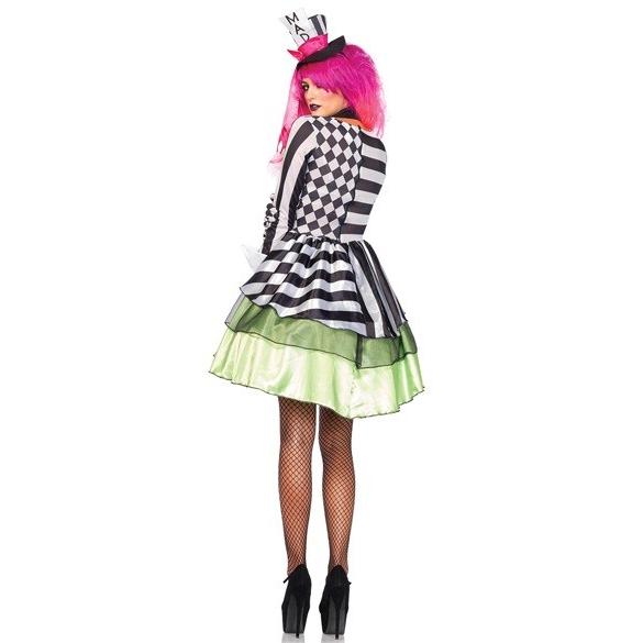 マッドハッターコスチューム　アリスインワンダーランド　2点セット 仮装コスチューム コスプレ /LEG AVENUEレッグアベニュー コスプレ・仮装・ハロウィン・女性 |  | 01