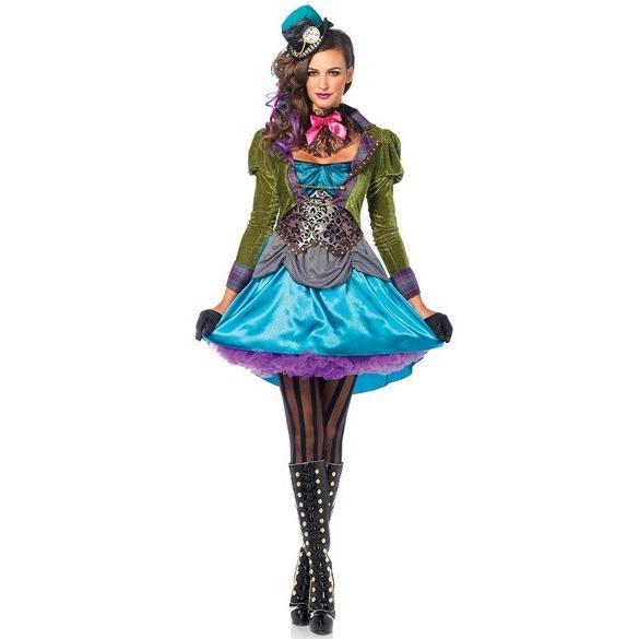 セクシーマッドハッターコスチューム アリスインワンダーランド 3点セット 仮装コスチューム コスプレ /LEG AVENUEレッグアベニュー コスプレ・仮装・ハロウィン | 