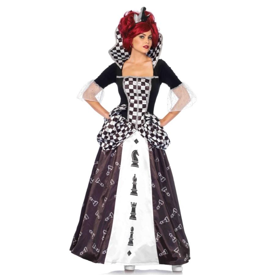 アリス ワンダーランド　チェスクィーン　2点セット 仮装コスチューム コスプレ /LEG AVENUEレッグアベニュー コスプレ・仮装・ハロウィン・女性大人用 送料無料 | 