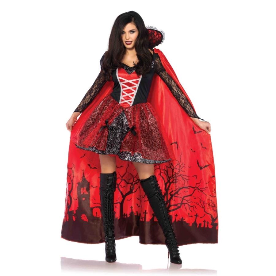 魅惑のヴァンパイア　2点セット 仮装コスチューム コスプレ /LEG AVENUEレッグアベニュー コスプレ・仮装・ハロウィン・女性大人用 送料無料 | 