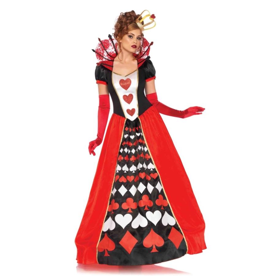 デラックス　ハートの女王　アリス 2点セット 仮装コスチューム コスプレ /LEG AVENUEレッグアベニュー コスプレ・仮装・ハロウィン・女性大人用 送料無料 | 