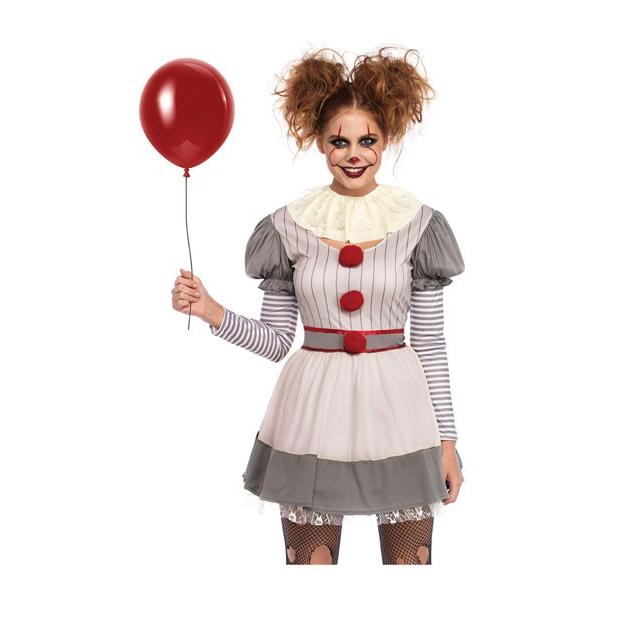 クリーピークラウン コスチューム 2点セット レッグアベニューコスプレ衣装(仮装、パーティー、ハロウィン）  大人女性 |  | 01