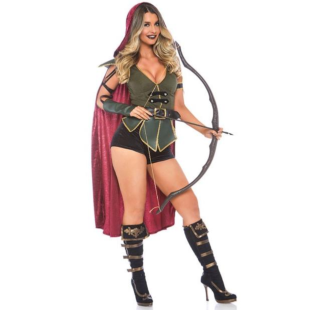 魅惑的　ラヴィシング　ロビンフッド　コスチュームレッグアベニューコスプレ衣装(仮装、パーティー、ハロウィン）  大人女性 | 