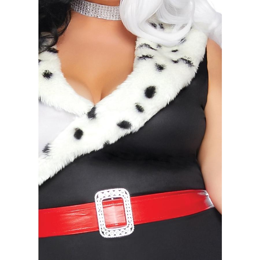 デビリッシュ ディーバ プラスサイズ クルエラ マダム レディース用 ハロウィンコスチューム  ３点セット 仮装 |  | 02