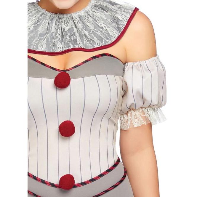 キラー セアー クラウン レディース用 ハロウィンコスチューム ４点セット 仮装 |  | 03