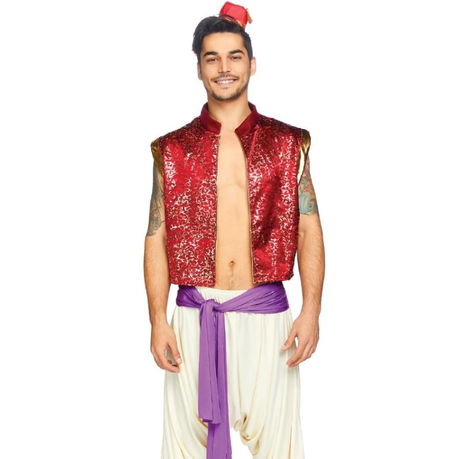 デザートプリンス 砂漠 王子 メンズ用 ハロウィンコスチューム  ３点セット 仮装 | 