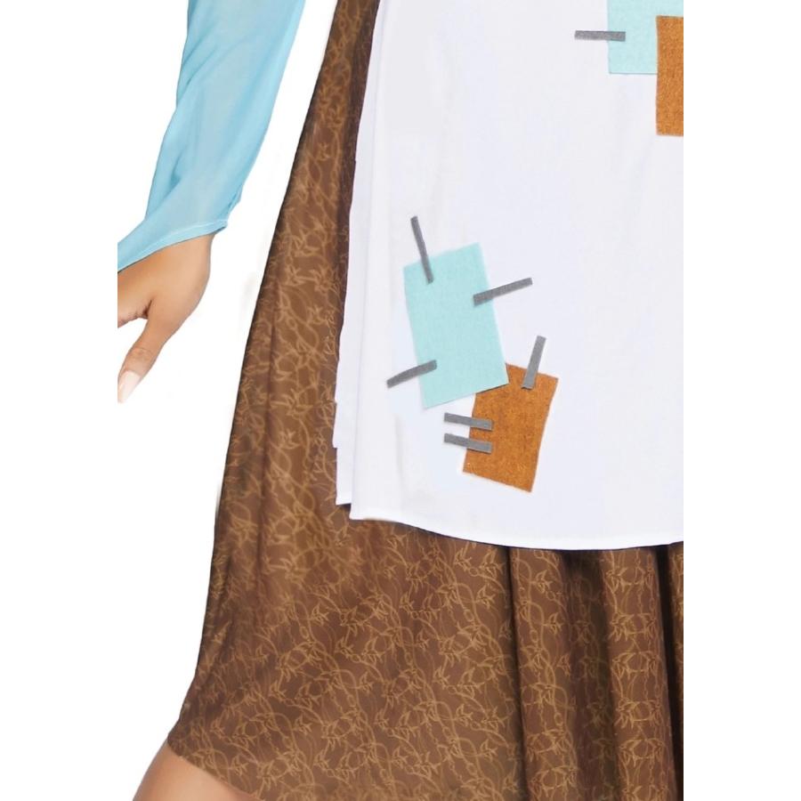 ペザント シンデレラ 農家のシンデレラ レディース用 ハロウィンコスチューム  ２点セット 仮装 |  | 04