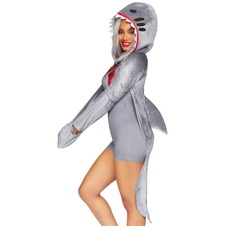 マン・イーティング シャーク レディース用 ハロウィンコスチューム  ２点セット 仮装 |  | 02