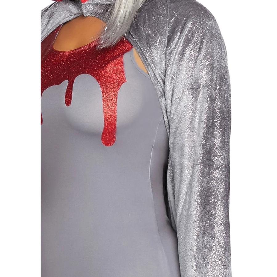 マン・イーティング シャーク レディース用 ハロウィンコスチューム  ２点セット 仮装 |  | 03