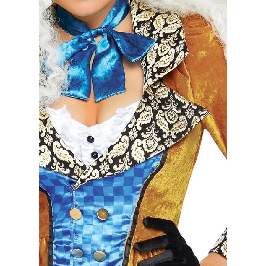 クラシック マッドハッター レディース用 ハロウィンコスチューム  ４点セット 仮装 |  | 03