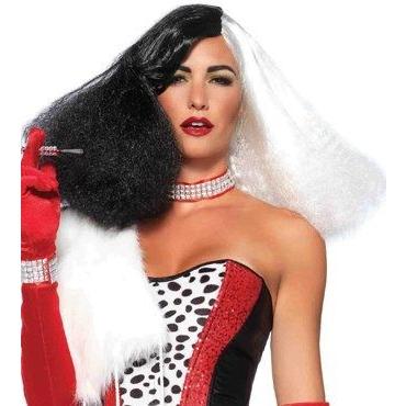 クルエラ風ウィッグ LegAvenueレッグアベニュー アクセサリー 仮装コスチューム コスプレ・ハロウィン・女性大人用 | 