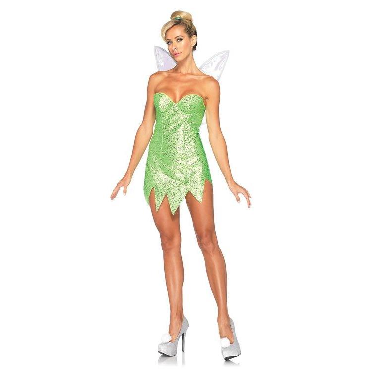 dp85127クラシック ティンカーベル 4ピースセット ディズニーコスチューム　仮装コスチューム コスプレ /LEG AVENUEレッグアベニュー コスプレ・仮装・ハロウィ | ティンカーベル（子供服）
