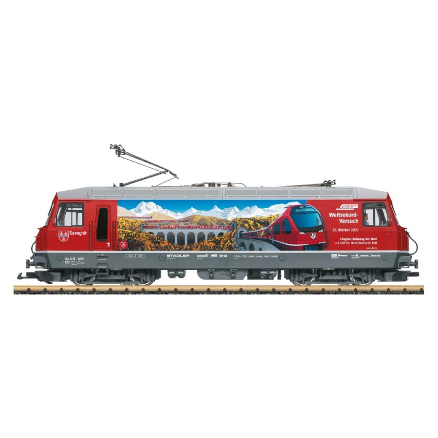 LGB 21431Row Ge 4/4 III Gゲージ 電気機関車DCサウンド付RhB LGB 21431Row Ge 4/4 III Gゲージ 電気機関車DCサウンド付RhB