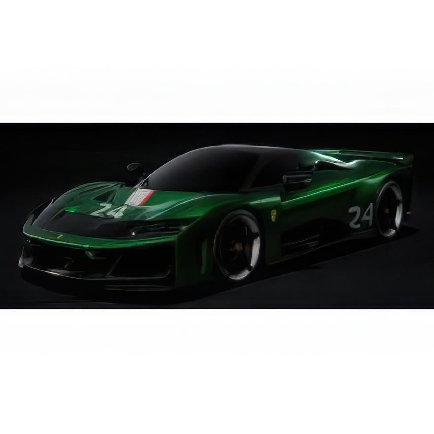 【予約】12月以降発売予定FERRARI F80 N 24 2024 グリーンジュエル ホワイト/ LOOKSMART 1/12 | 