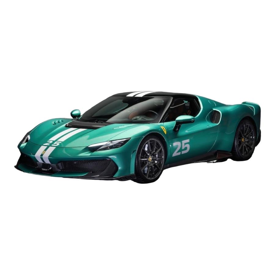 【予約】2026年発売予定 Ferrari 296 Speciale #25 2025 グリーン/ホワイト LOOKSMART 1/12 | 