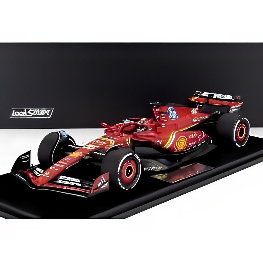 LOOKSMART 1/18 FERRARI F1 SF-24 2024 モナコGP 優勝 C.ルクレール