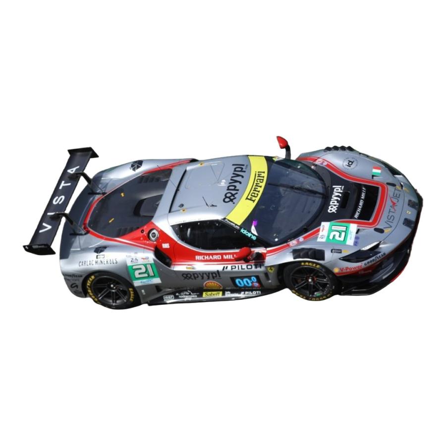 【予約】2026年発売予定 Ferrari 296 GT3 EVO #21 24時間ルマン 2026 シルバー LOOKSMART 1/18 ミニカー | 
