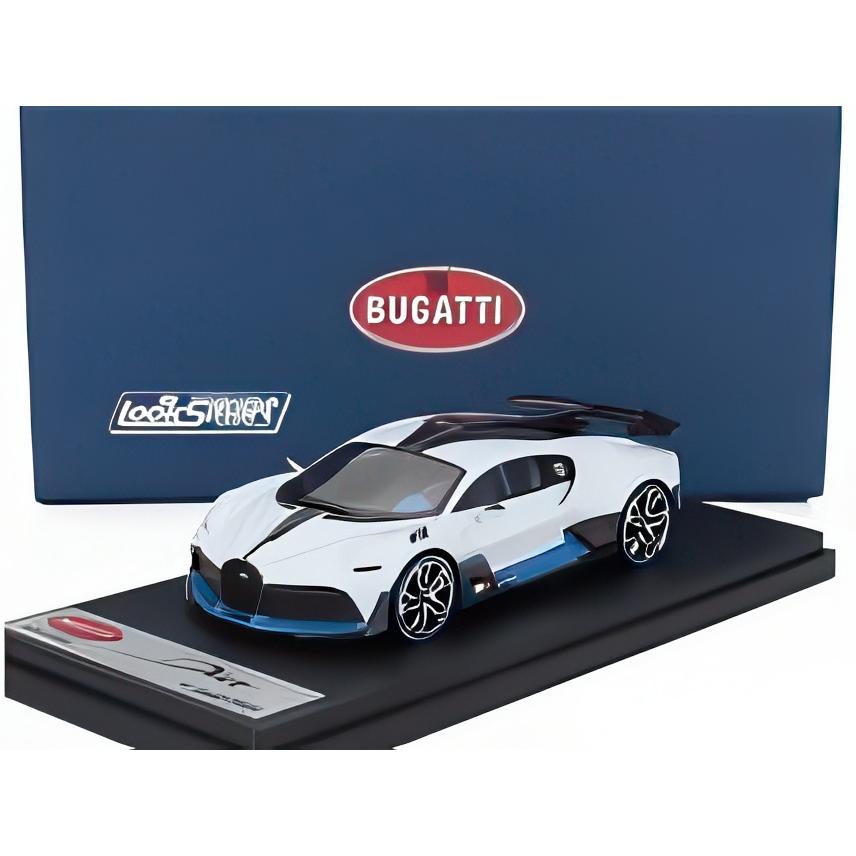 BUGATTI DIVO ディーヴォ 2018 クォーツホワイト グロッシー/ LOOKSMART 1/43 ミニカー | 
