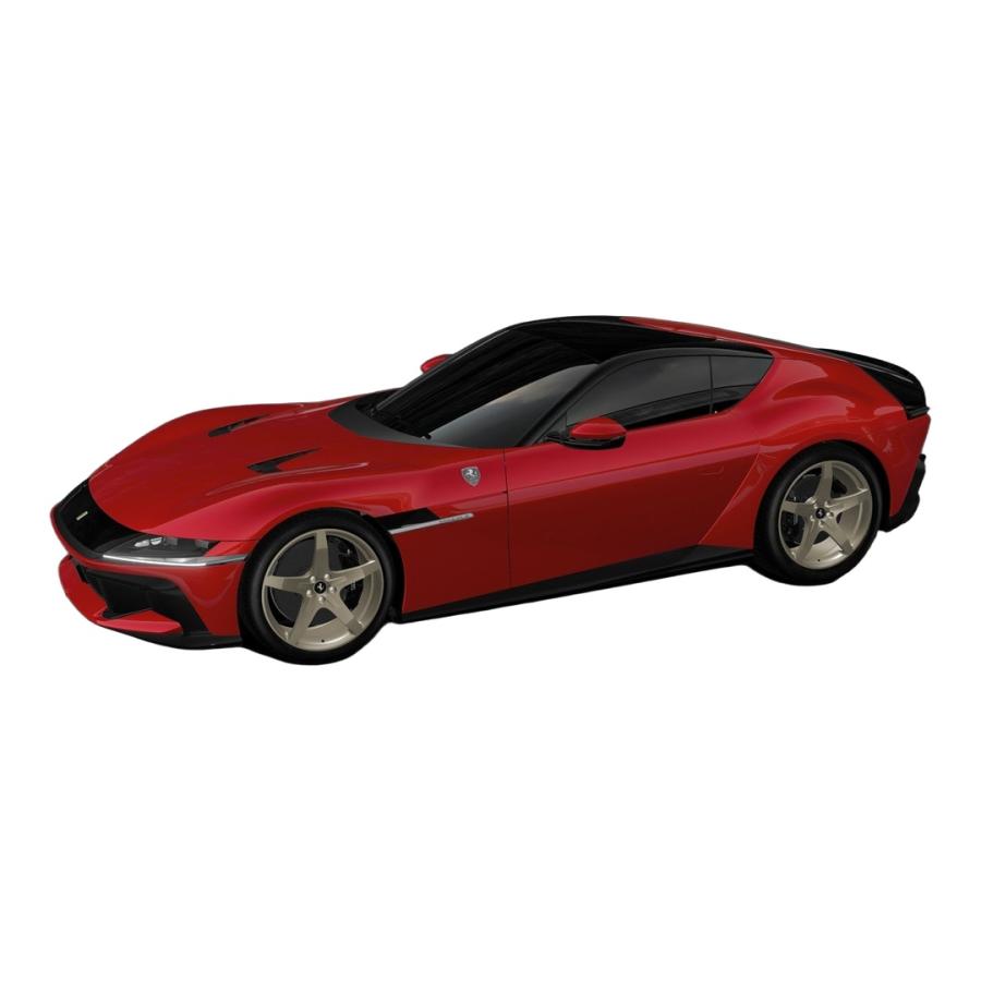 【予約】Ferrari 12Cilindri クーペ V12 2024 マニュアル ロッソコルサ レッド / LOOKSMART 1/43 ミニカー | 