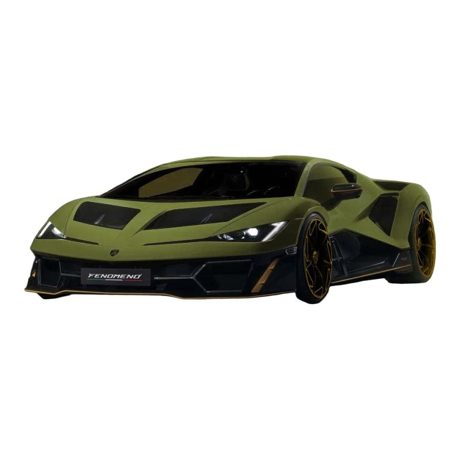 【予約】LAMBORGHINI FENOMENO 2025 VERDE GEA MATT GREEN / LOOKSMART 1/43 ミニカー | 