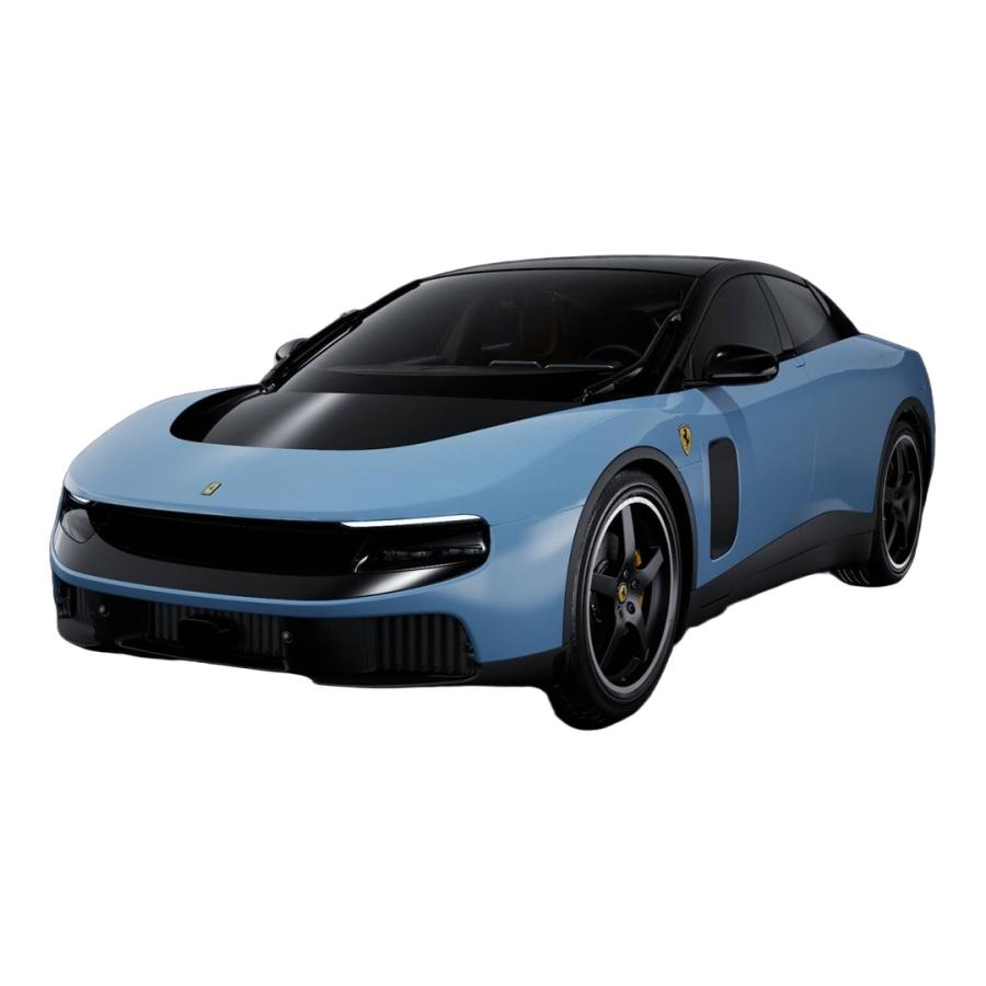 【予約】2026年発売予定 Ferrari Luce 2026 ライトブルー ブラックホイール 限定生産 LOOKSMART 1/43 ミニカー | 