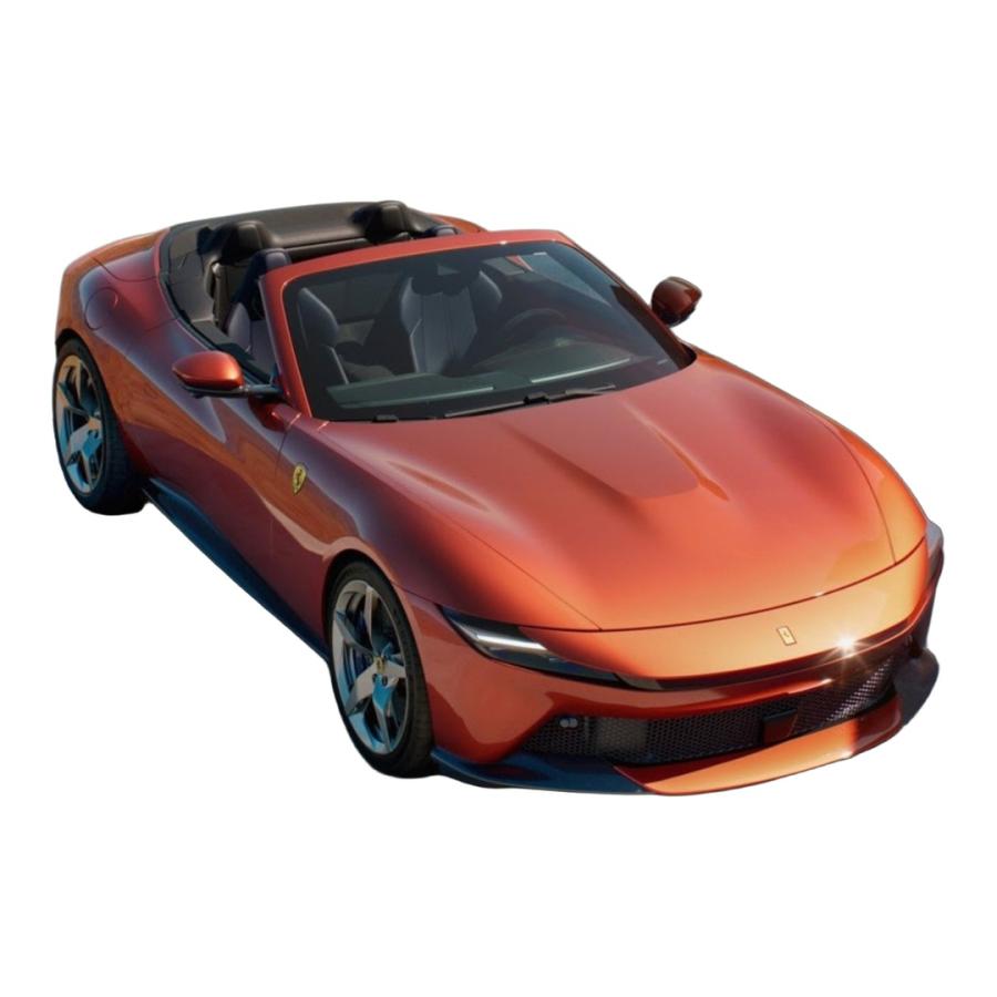 【予約】FERRARI AMALFI SPIDER 2025 ROSSO TRAMONTO LOOKSMART 1/43 ミニカー | 