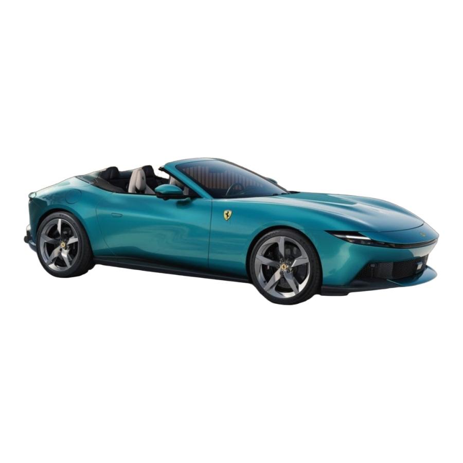 【予約】FERRARI AMALFI SPIDER 2025 VERDE COSTIERA LOOKSMART 1/43 ミニカー | 