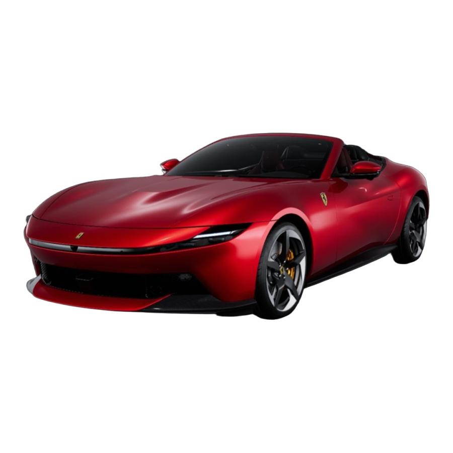 【予約】2026年発売予定 FERRARI AMALFI SPIDER 2025 ROSSO MAGMA / LOOKSMART 1/43 ミニカー | 