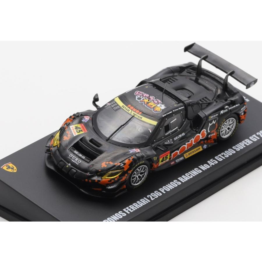 【予約】2026年 Ferrari 296 GT3 Team Ponos No.45 GT300 2025 LOOKSMART 1/64 ミニカー | 