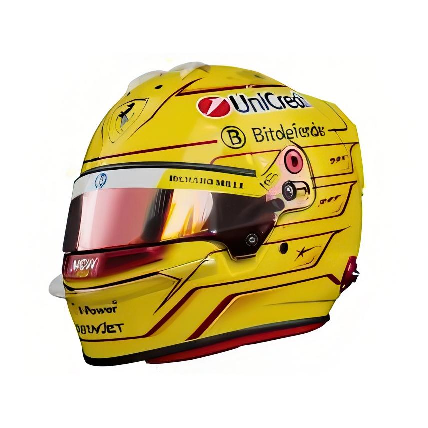 予約】ベル ヘルメット F1 2025 N 44 ルイスハミルトン 黄/赤