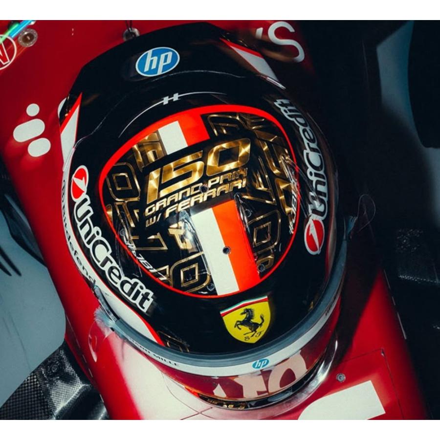 【予約】25年8-10月予定 BELL 1/5 ヘルメット F1 ルクレール 2025 アブダビ LOOKSMART 1/5 | 