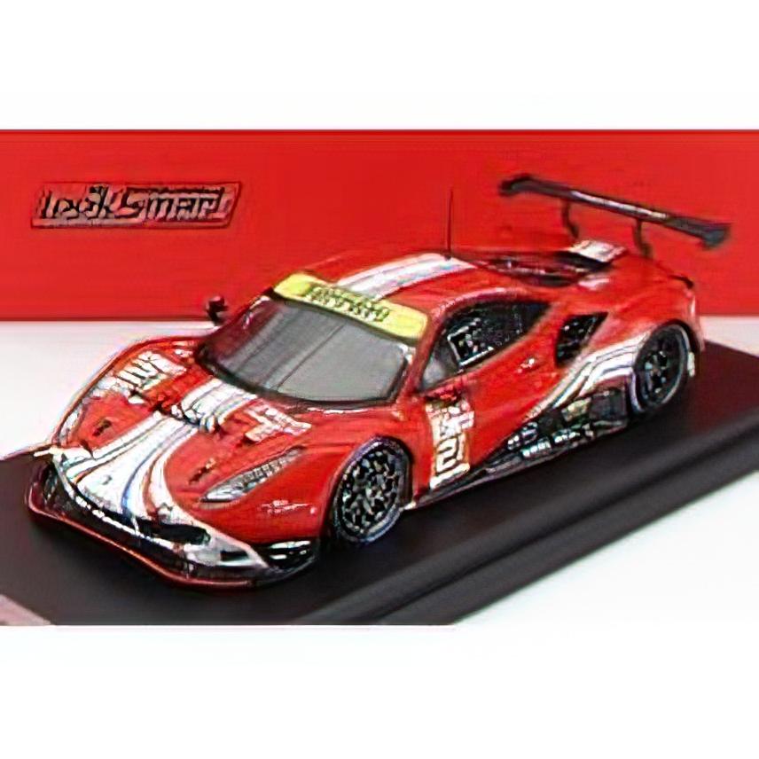 FERRARIフェラーリ 488 GTE EVO 3.9L TURBO V8  2022 S.MANN - C.ULRICH - T.VILANDER /LOOKSMART 1/43 ミニカー | 
