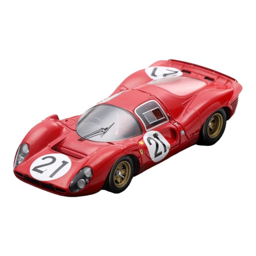 【予約】2026年発売予定 Ferrari 330 P4 #21 24時間ルマン 1967 レッド 限定版 LOOKSMART 1/43 ミニカー | 