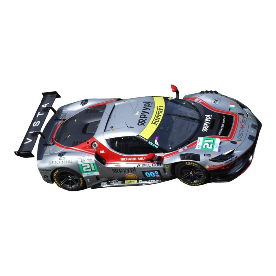 【予約】2026年発売予定 Ferrari 296 GT3 EVO #21 24時間ルマン 2026 シルバー LOOKSMART 1/43 ミニカー | 
