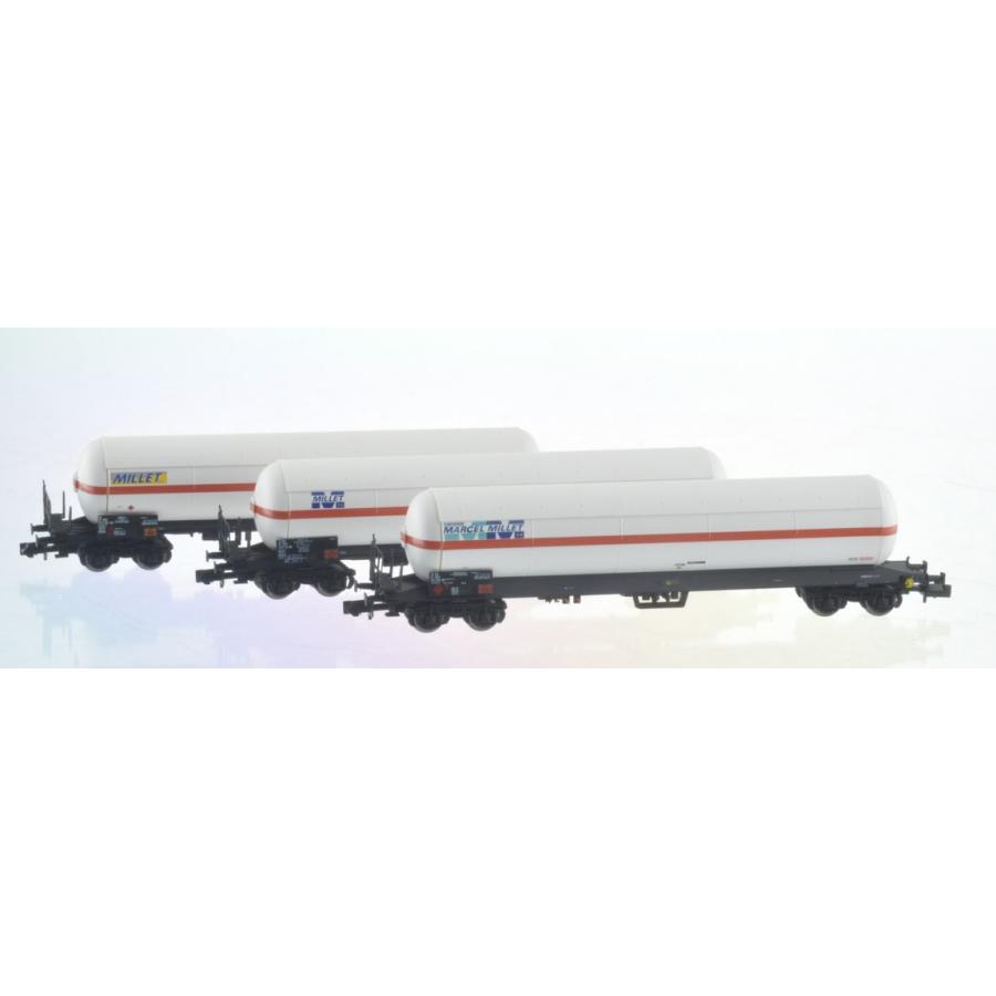 Nゲージ 鉄道模型 貨車 LS Models SNCF タンク車 3両セット Uas Marcel Millet Era IV/V | 