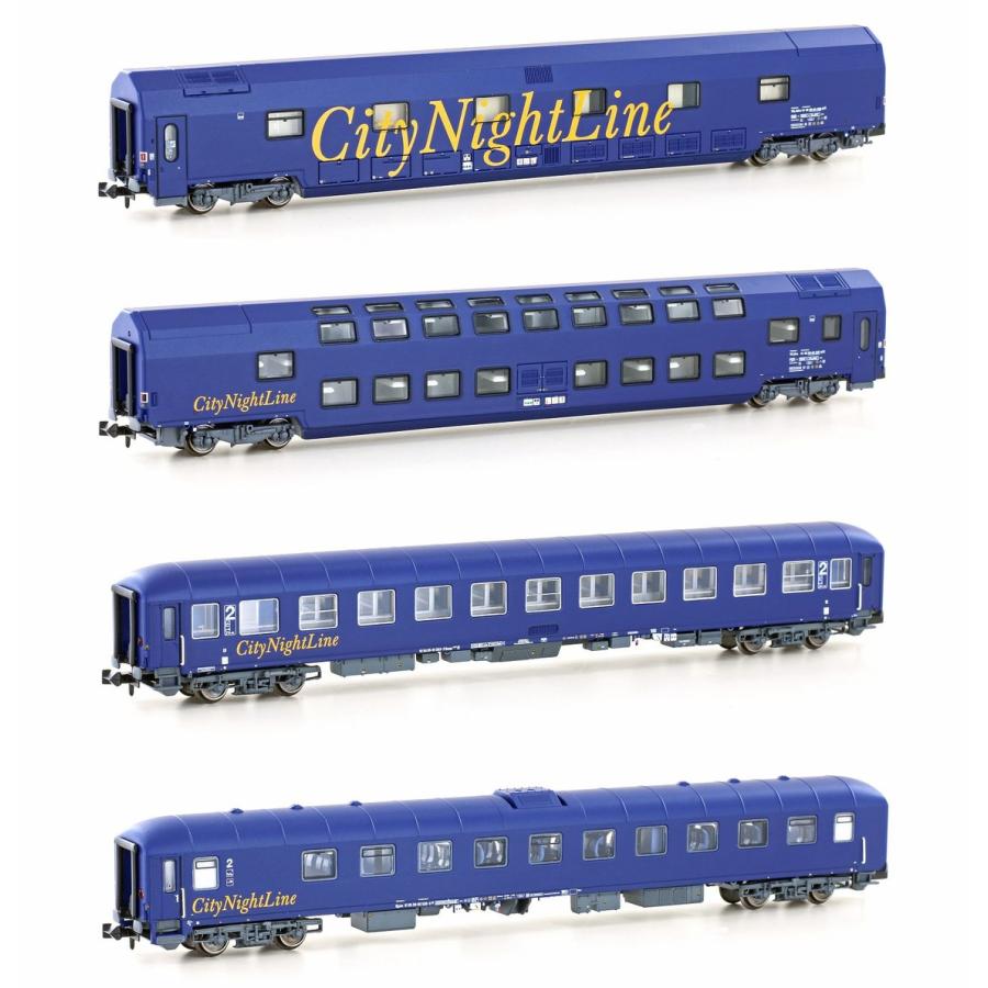 Nゲージ 鉄道模型 客車 LS Models エルエスモデルス City Night Line 客車 4両セット Era V | 