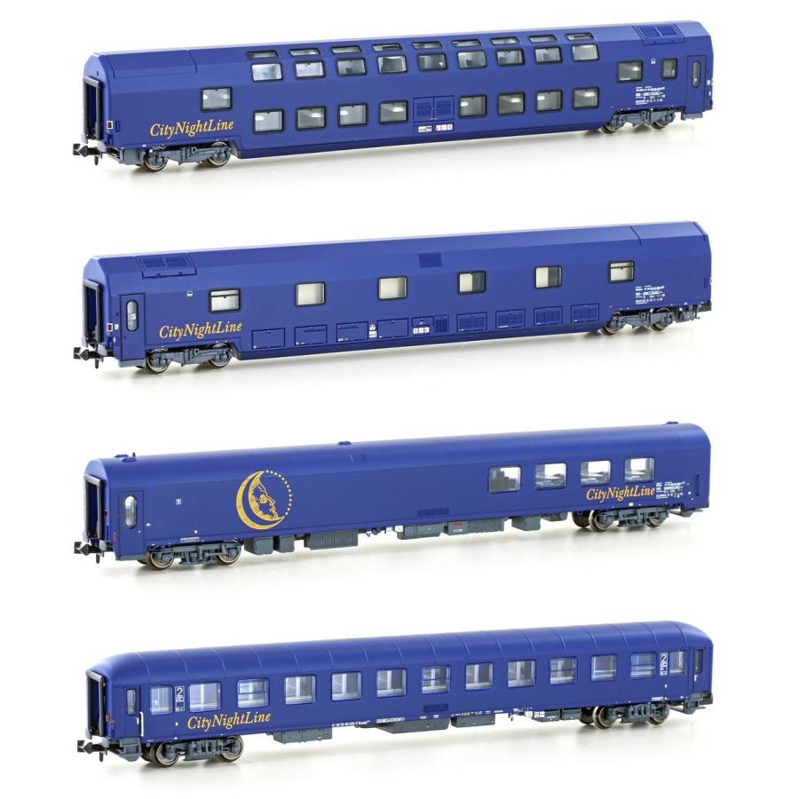 Nゲージ 鉄道模型 客車 LS Models エルエスモデルス City Night Line 客車 4両セット Era V | 