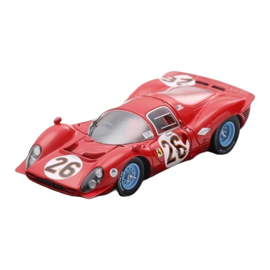【予約】 フェラーリ 412P #26 3位 デイトナ24時間 1967 レッド / LookSmart 1/43 ミニカー | 