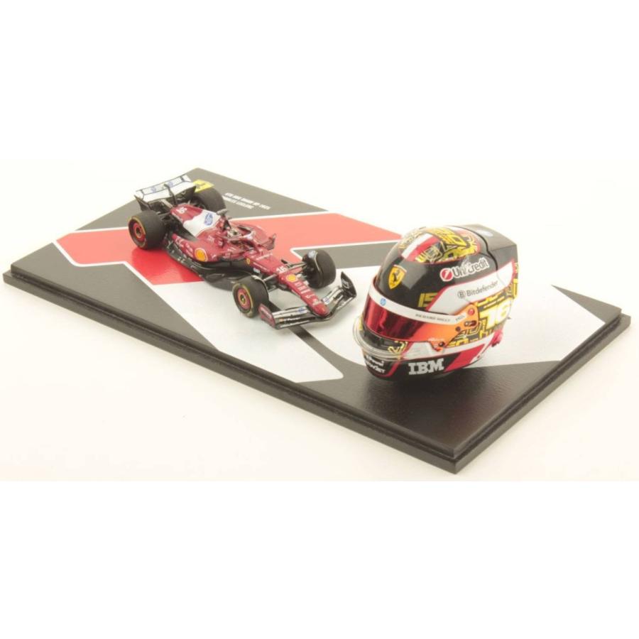 【予約】Ferrari SF-25 #16 Charles Leclerc アブダビGP ヘルメット付 LOOKSMART 1/43 ミニカー | 