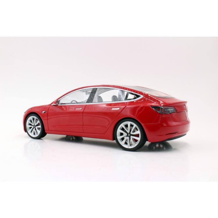 Tesla Model 3 red  /Ls Collectibles  1/18 ミニカー |  | 01
