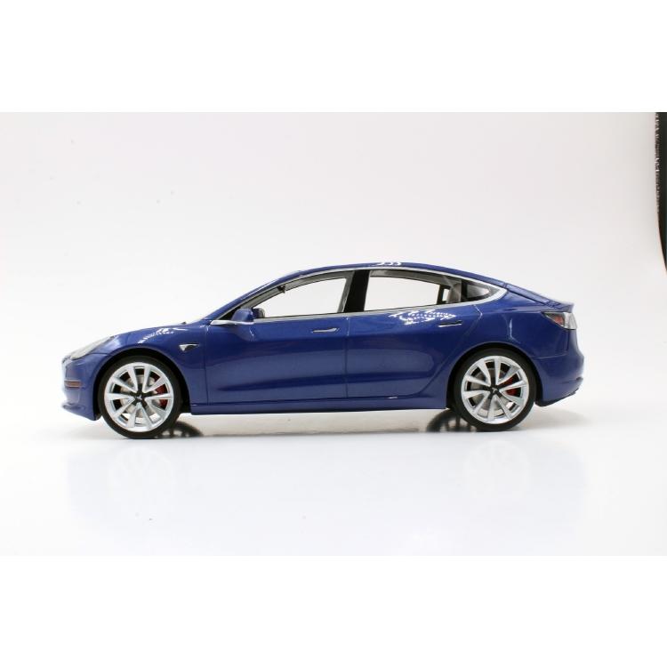 Tesla Model 3 blue  /Ls Collectibles  1/18 ミニカー |  | 02