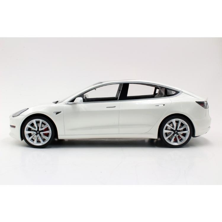 Tesla Model 3 white  /Ls Collectibles  1/18 ミニカー |  | 02