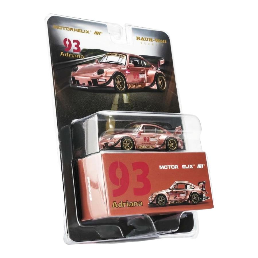 【予約】2027年発売予定 Porsche 911 993 RWB #93 Adriana カッパー MOTORHELIX 1/64 ミニカー | 