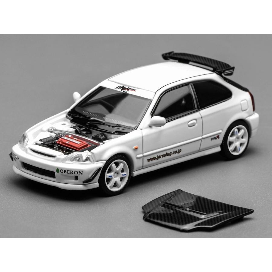 ミニカー 予約】2026年発売予定HONDA CIVIC EK9 TYPE R 1999 ホワイト