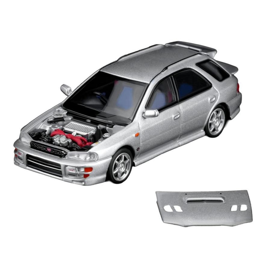 【予約】2026年発売予定 Subaru Impreza VI WRX STi SW 2003 シルバー / MOTORHELIX 1/64 ミニカー | 