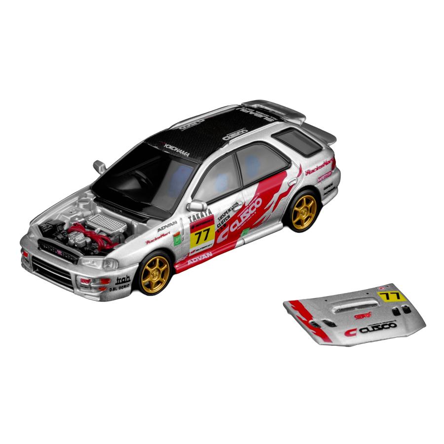 【予約】2026年発売予定 Subaru Impreza VI WRX STi #77 CUSCO 2003 MOTORHELIX 1/64 ミニカー | 