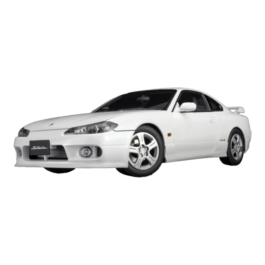 【予約】2026年発売予定 Nissan Silvia S15 クーペ Spec-R Aero 1999 MOTORHELIX 1/18 ミニカー | 