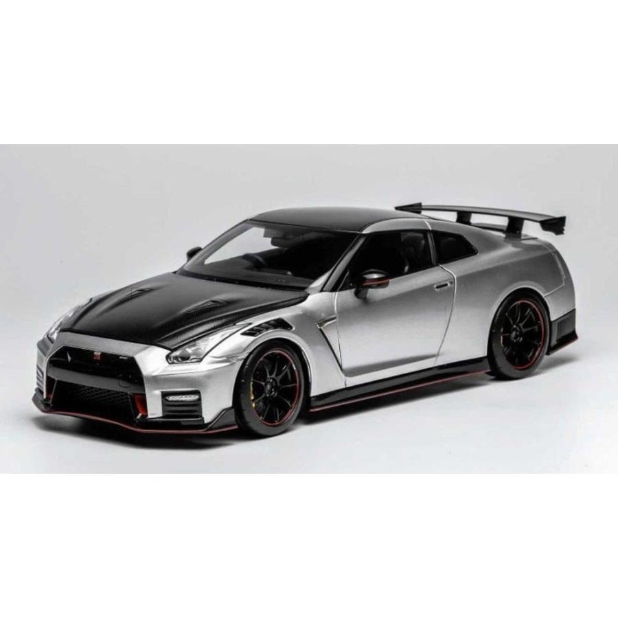 【予約】NISSAN GT-R R35 NISMO 2022 SILVER CARBON MOTORHELIX 1/18 699台限定 | 